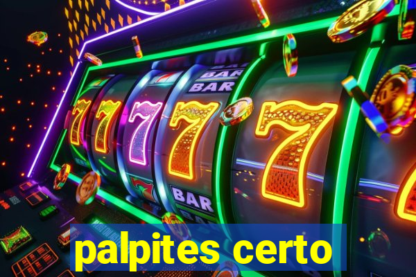 palpites certo