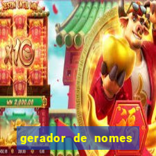 gerador de nomes de guerra