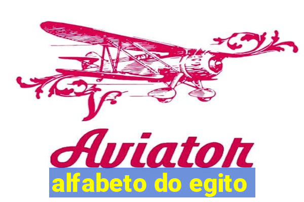 alfabeto do egito