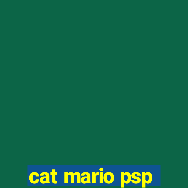 cat mario psp